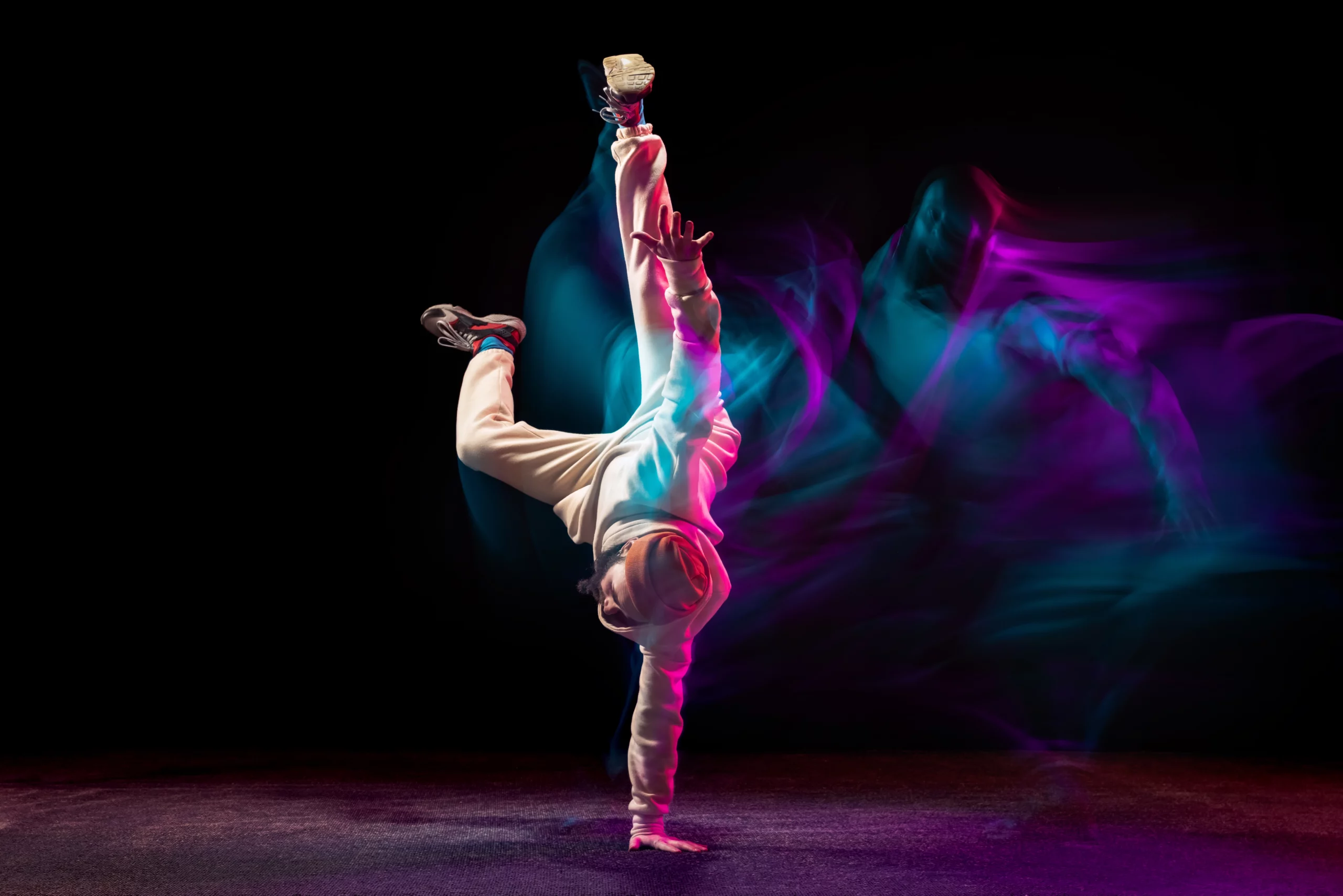 Portrait dynamique d'un danseur du L'Ambarock | École de Danse Loisirs Vincent Mata